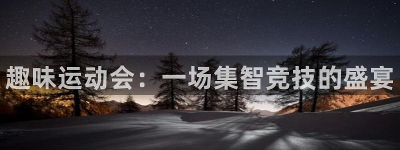 3377体育官网下载联系电话:趣味运动会:一场集智竞技的盛宴